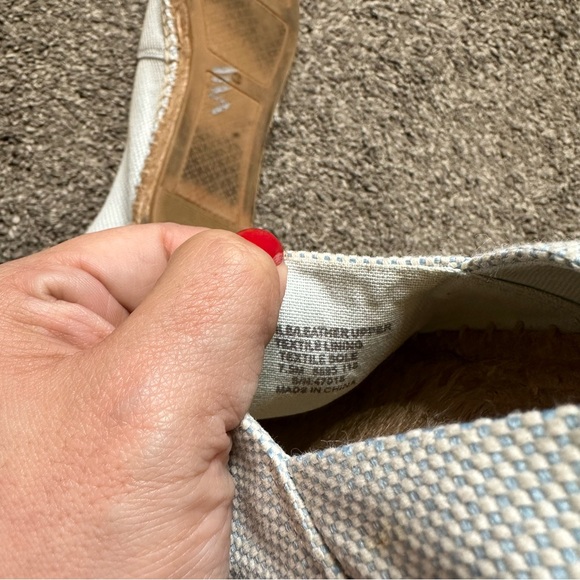 Tory Burch Colorblock Espadrille Flat in Seltzer Blue - Picture 9 of 9